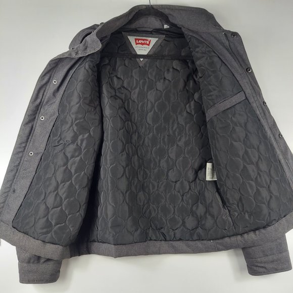 Men’s Levi’s Quilted Trucker Jacket medium - Picture 8 of 12